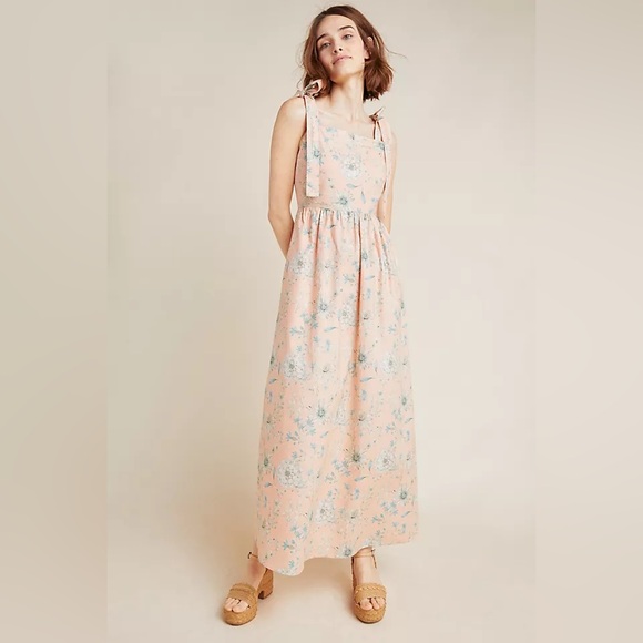 Gal Meets Glam Dresses & Skirts - Gal Meets Glam x Anthropologie Makenna floral maxi dress, Size 8